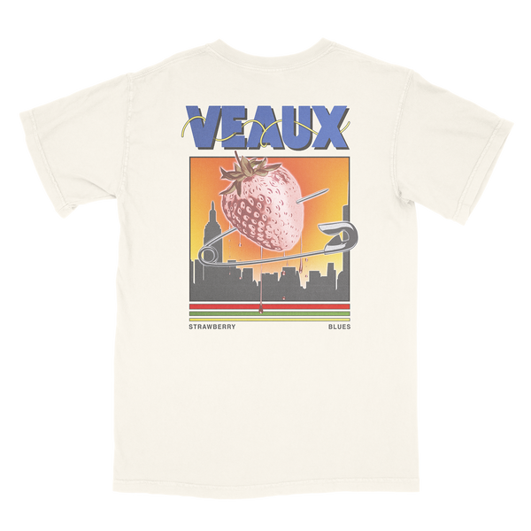 VEAUX Strawberry Blues T-Shirt